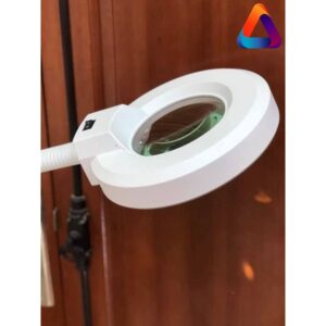 Đèn led soi da nặn mụn, nối mi có kính lúp-2
