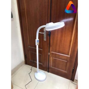 Đèn led soi da nặn mụn, nối mi có kính lúp-5