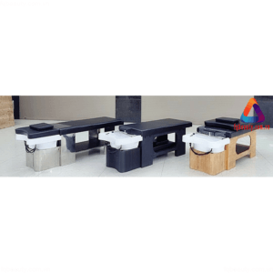 Giường gội đầu khung nhựa chậu nhựa GN021 - Ảnh 02