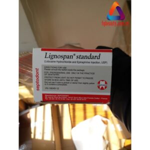 Tê pháp đỏ Septodont nồng độ Lignospan Standard 2% [Vỉ 10 ống] - Ảnh 02