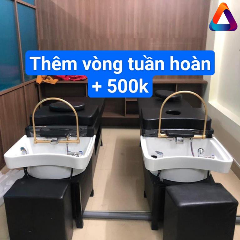 Giường gội đầu dưỡng sinh massage spa - Ảnh 05