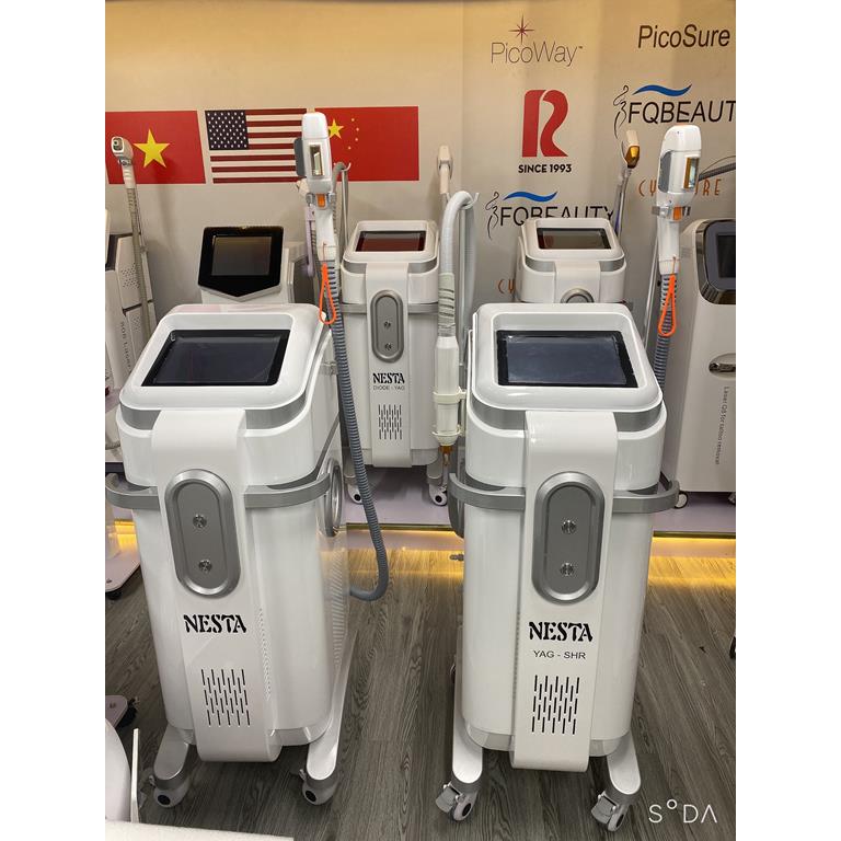 Máy triệt lông và laser xóa xăm điều trị nám Nesta - Ảnh 05