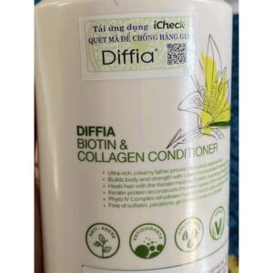 Cặp Dầu Gội và Dầu Xả Diffia Keratin 758ml mềm mượt phục hồi tóc - Ảnh 05