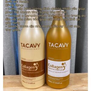 Dầu Gội và Dầu Xả Tacavy 1000ml sự phục hồi cho mái tóc tuyệt vời - Ảnh 03