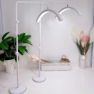 Đèn Bán Nguyệt màu trắng chiếu sáng cho spa, makeup, phun xăm - Ảnh 01