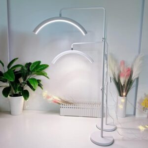 Đèn Bán Nguyệt màu trắng chiếu sáng cho spa, makeup, phun xăm - Ảnh 02