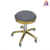 Ghế đôn xoay mạ vàng cao cấp D15 điều chỉnh độ cao
