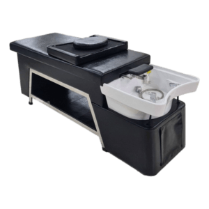 giường gội đầu khung inox chậu sứ tai thỏ G562