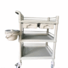 Xe Đẩy Dụng Cụ 3 Tầng Nhựa ABS Cao Cấp XDR651